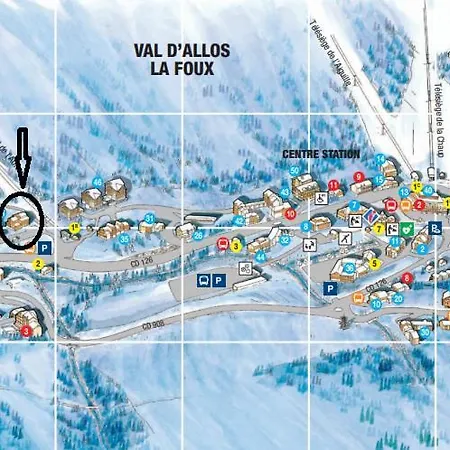 Appartement Avec Coin Nuit En Mezzanine La Foux D'allos *